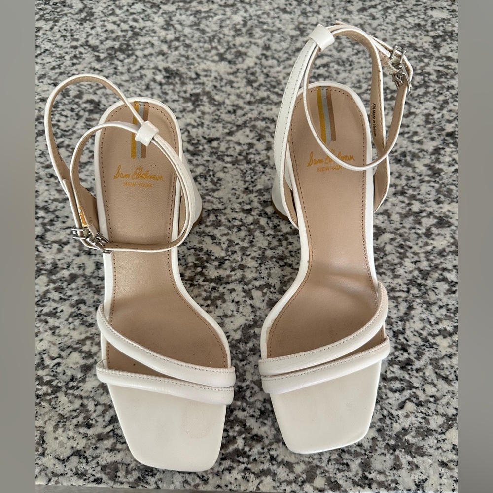 Sam Edelman Kia heels White